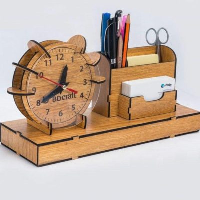 استند رومیزی همراه با ساعت